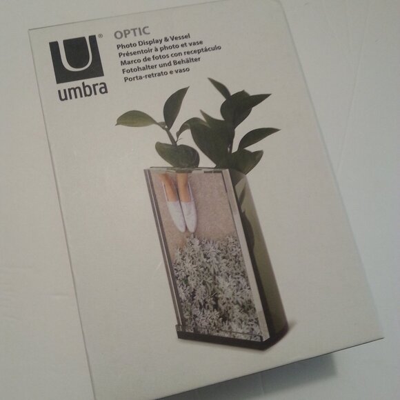 Umbra Acrylic Optic Photo Holder Brand New - Picture 5 of 6